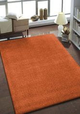 4sleep Kusový koberec PORTOFINO oranžové Oranžová 300x400 Jednobarevný 1cm až 1,9cm PORTOFINO 50/50/150