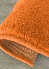 4sleep Kusový koberec kulatý PORTOFINO oranžový Oranžová PORTOFINO 20/20/60 50x50 1cm až 1,9cm Jednobarevný