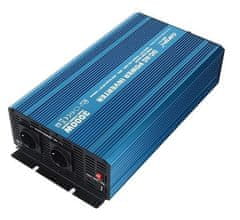 Carspa Měnič napětí P3000U-24, 24V/230V+USB, 3000W, čistá sinusovka
