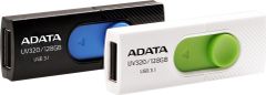 Adata UV320/128GB/USB 3.2/USB-A/Bílá