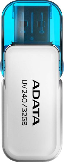 Adata Flash disk UV240 32GB / USB 2.0 / bílá