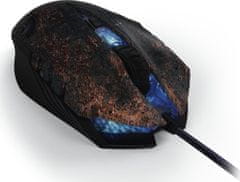 Hama uRage gamingová myš Morph - Apocalypse/ drátová/ optická/ podsvícená/ 2400dpi/ 6 tlačítek/ USB/ černá
