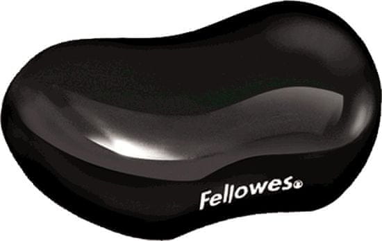 Fellowes Fellowes Podložka pod zápěstí CRYSTAL gelová černá