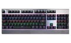 Crono CK3010 - podsvícená mechanická herní klávesnice, CZ + SK, USB