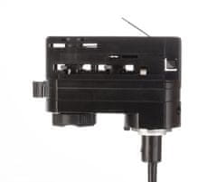 Light Impressions Deko-Light kolejnicový systém 3-fázový 230V Lucea 20 černá 220-240V AC/50-60Hz 20,00 W 3000/4000 K tmavě černá RAL 9005 707129