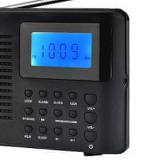 Akai Rádio , APR-400, přenosné, bluetooth, AM/FM, 3xAAA