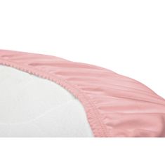 Sensillo Prostěradlo Jersey do kočárku 35x75 cm růžové