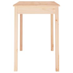 Greatstore Jídelní stůl 110 x 55 x 75 cm masivní borové dřevo