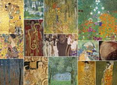 Blue Bird Puzzle Koláž Gustav Klimt