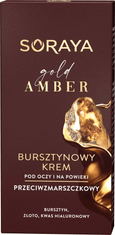 Soraya Krém na oči a oční víčka Gold Amber - proti vráskám 15 ml