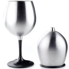 Gsi Skládací sklenice GSI Glacier Stainless Nesting Red Wine Glass