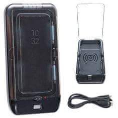 INTEREST UV sterilizátor s nabíječkou telefonu pro QI telefon.