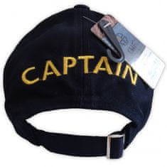 Fansport Námořnická čepice - kšiltovka Kapitán modrá