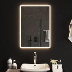 shumee Koupelnové zrcadlo s LED osvětlením 50x70 cm