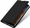 Pouzdro Samsung Galaxy A22 5G kožené Dux Ducis Skin Pro černé