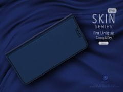 Dux Ducis Pouzdro Motorola Moto E7 Power kožené Dux Ducis Skin modré