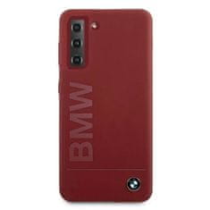 Bmw Samsung Galaxy S21 - Silikonový kryt BMW (BMHCS21SSLBLRE) červený