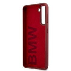 Bmw Samsung Galaxy S21 - Silikonový kryt BMW (BMHCS21SSLBLRE) červený