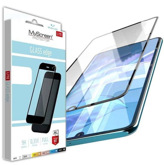 Mercury Jelly Tvrzené sklo 5D iPhone 7 Plus / 8 Plus MyScreen Lite Edge Full Glue bílé
