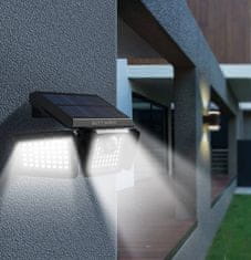 Blitzwolf Venkovní Blitzwolf LED solární lampa BW-OLT9 se senzorem soumraku a detekcí pohybu, 1800mAh