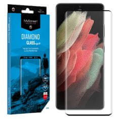 Mercury Jelly Tvrzené sklo 5D Samsung Galaxy S22 Ultra MyScreen DIAMOND GLASS LITE edge Full Glue černé
