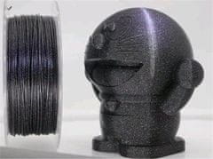 Gembird tisková struna (filament), PLA, 1,75mm, 1kg, "three galaxy" černá (3DP-PLA-MX3-01-GBK)