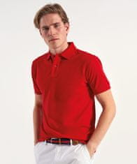 Asquith&Fox Pánské polo tričko krátký rukáv piqué, Velikost S, Barva Hnědá