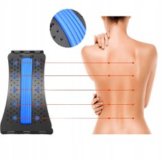 Dexxer STR-MAG Opěrka pro masáž a protažení zad s magnety