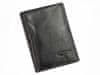Trendová pánská kožená peněženka Filan, černá