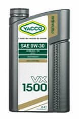 YACCO Motorový olej VX 1500 0W30, 2 l