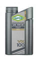 YACCO Motorový olej VX 100 15W40, 1 l