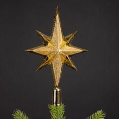 Kaemingk Hrot vánoční hvězdy 25,5 cm zlatý