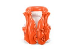 Intex Nafukovací vesta plovací Deluxe oranžová 3-6 let
