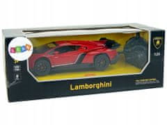 Rastar Sportovní vůz R/C 1:24 Lamborghini Veneno Red