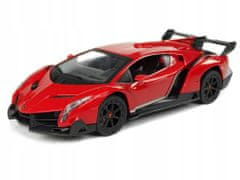 Rastar Sportovní vůz R/C 1:24 Lamborghini Veneno Red