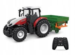 Rastar Zemědělský traktor s rozmetačem hnojiv 1:24 2,4GH