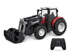 Rastar Zemědělský traktor s lopatou 1:24 2,4GHz RTR