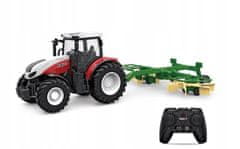 Rastar Zemědělský traktor se shrnovačem sena 1:24 2,4GH