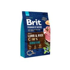 Brit Nature Sensitive Lamb & Rice 3 kg granule pro psy s jehněčím masem a rýží
