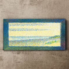 COLORAY.CZ Obraz na plátně Seascape Gravelines Seurat 100x50 cm