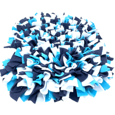 Guden Čmuchací kobereček EXTRA HUSTÝ 3 odstíny modré (40x40cm)