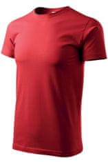Malfini Pánské triko jednoduché, červená, L