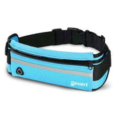 OEM Sportovní pásek (ledvinka) Nexeri 7" pro běh, fitness, nordic walking, sport - modrý