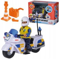 Simba Policejní motor Firefighter Sam s figurkou Malcol