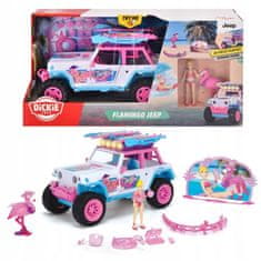 Dickie Auto Playlife Jeep Pink Drivez Flamingo