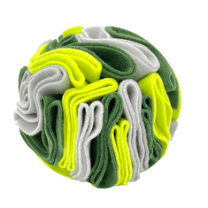Guden Snuffle ball MAXI (16cm) sv.šedá/zelená neon/tm.zelená