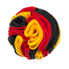 Guden Snuffle ball MAXI (16cm) žlutá/červená/černá
