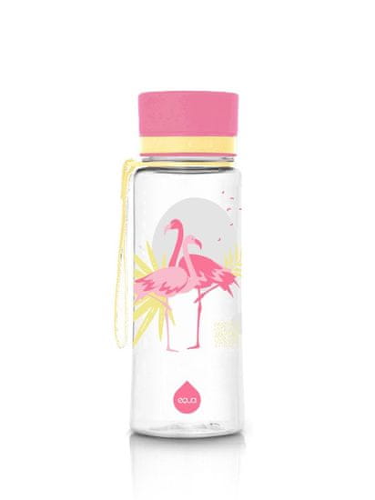 Equa Dětská láhev na pití Equa Flamingo 600ml