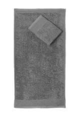 FARO Textil Bavlněný ručník Aqua 30x50 cm šedý