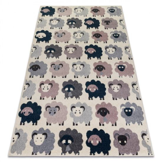 Dywany Lusczów Dětský koberec Sheep krémový